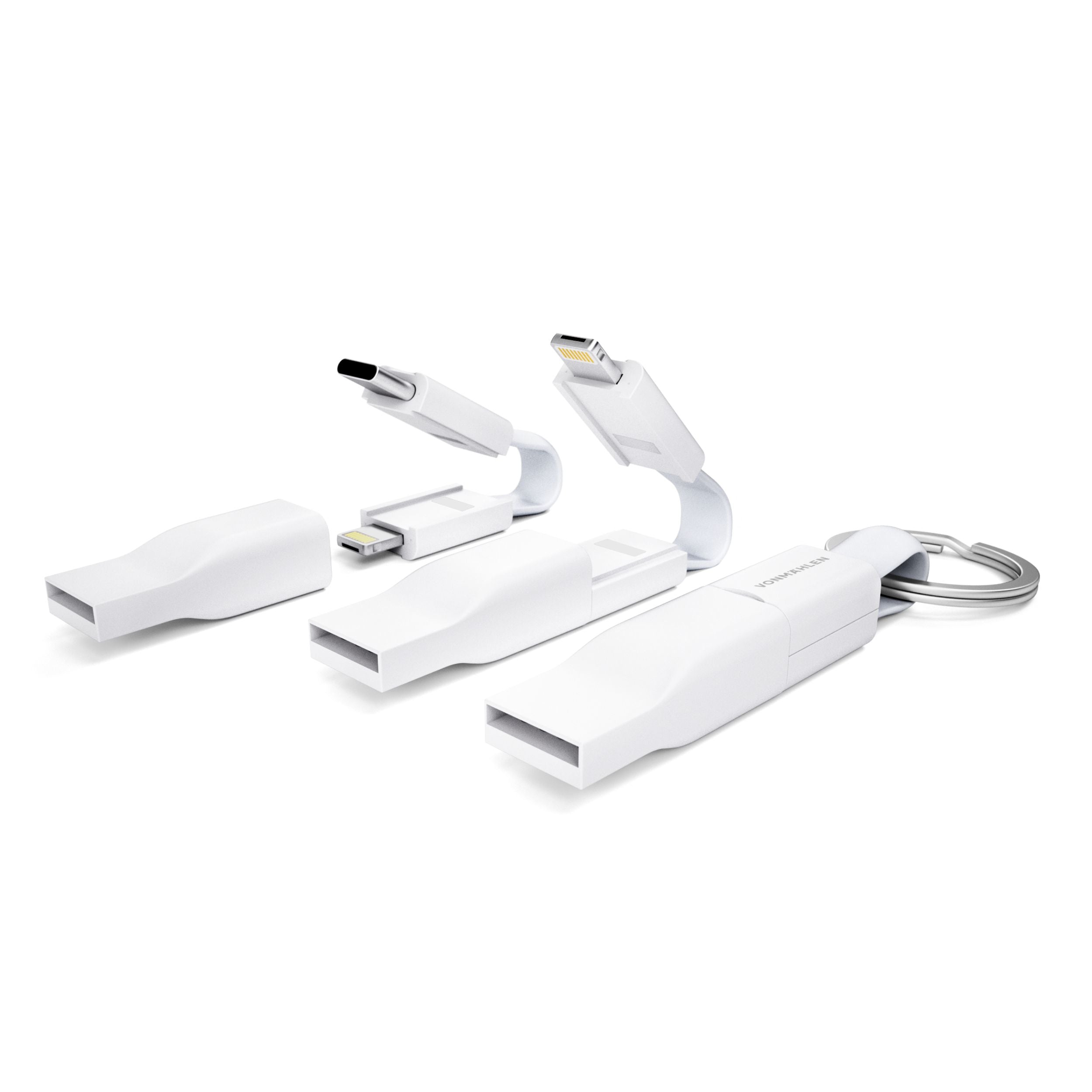 High Five - The 5in1 charging cable - Hvid - billede 3