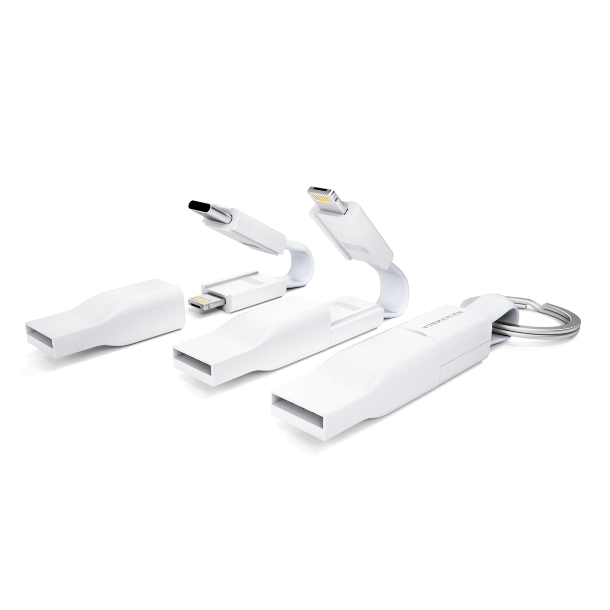 High Five - The 5in1 charging cable - Hvid - billede 3