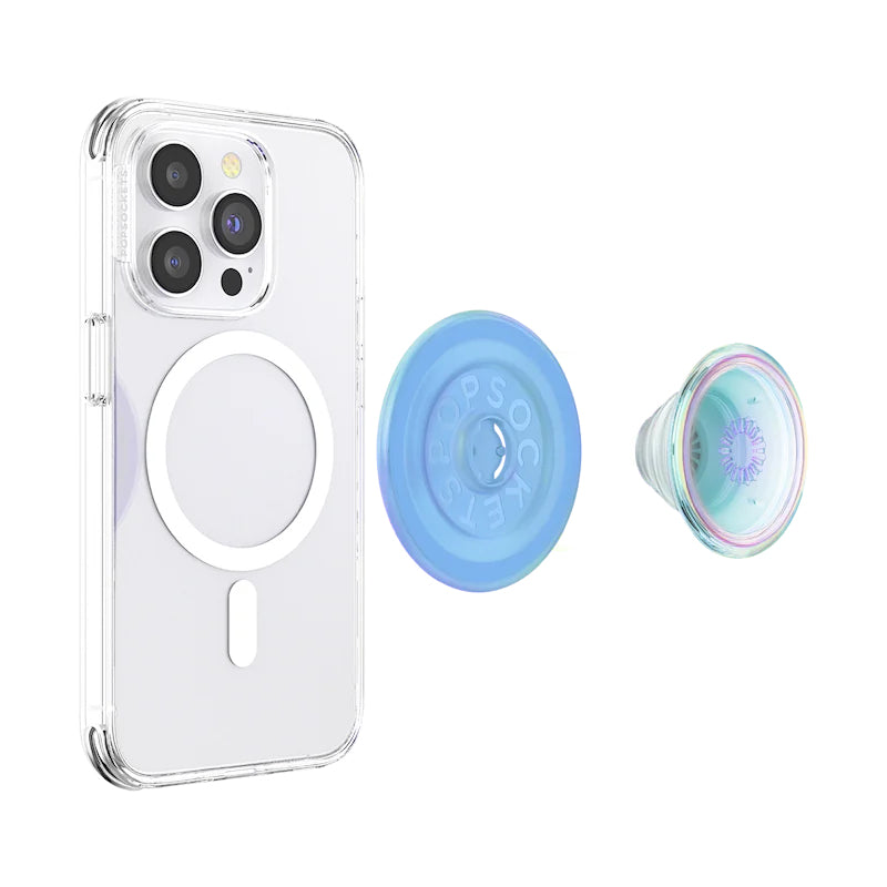POPSOCKETS PopGrip for Magsafe Opalescent Blue - billede 10