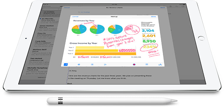 Apple Pencil Pen for iPad Pro & iPad 2018/19/20 - billede 6
