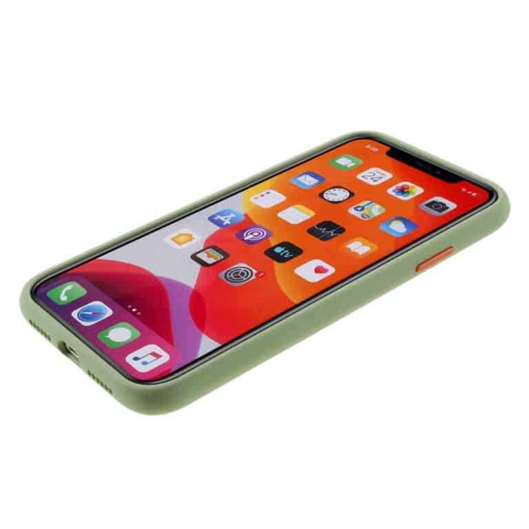 iPhone 11 Cover Varmeudslip Lysegrøn - billede 4