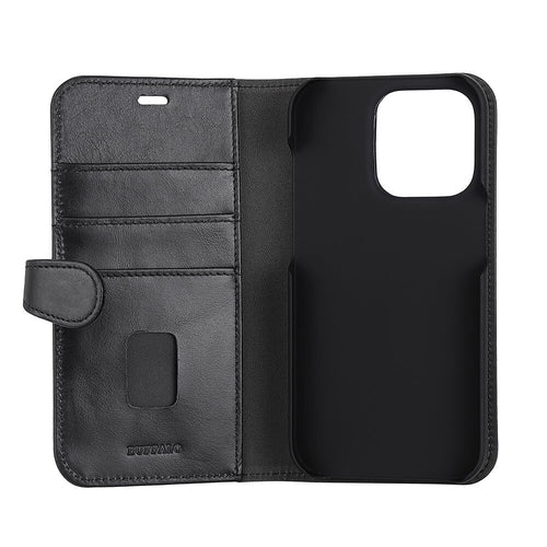 BUFFALO 2in1 Wallet 3 card iPhone 14 Pro 6,1" Black - EOL