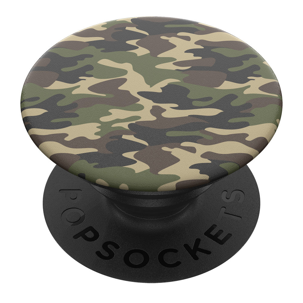 POPSOCKETS Woodland Camo Aftageligt Greb m. Standerfunktion - EOL forkert VN