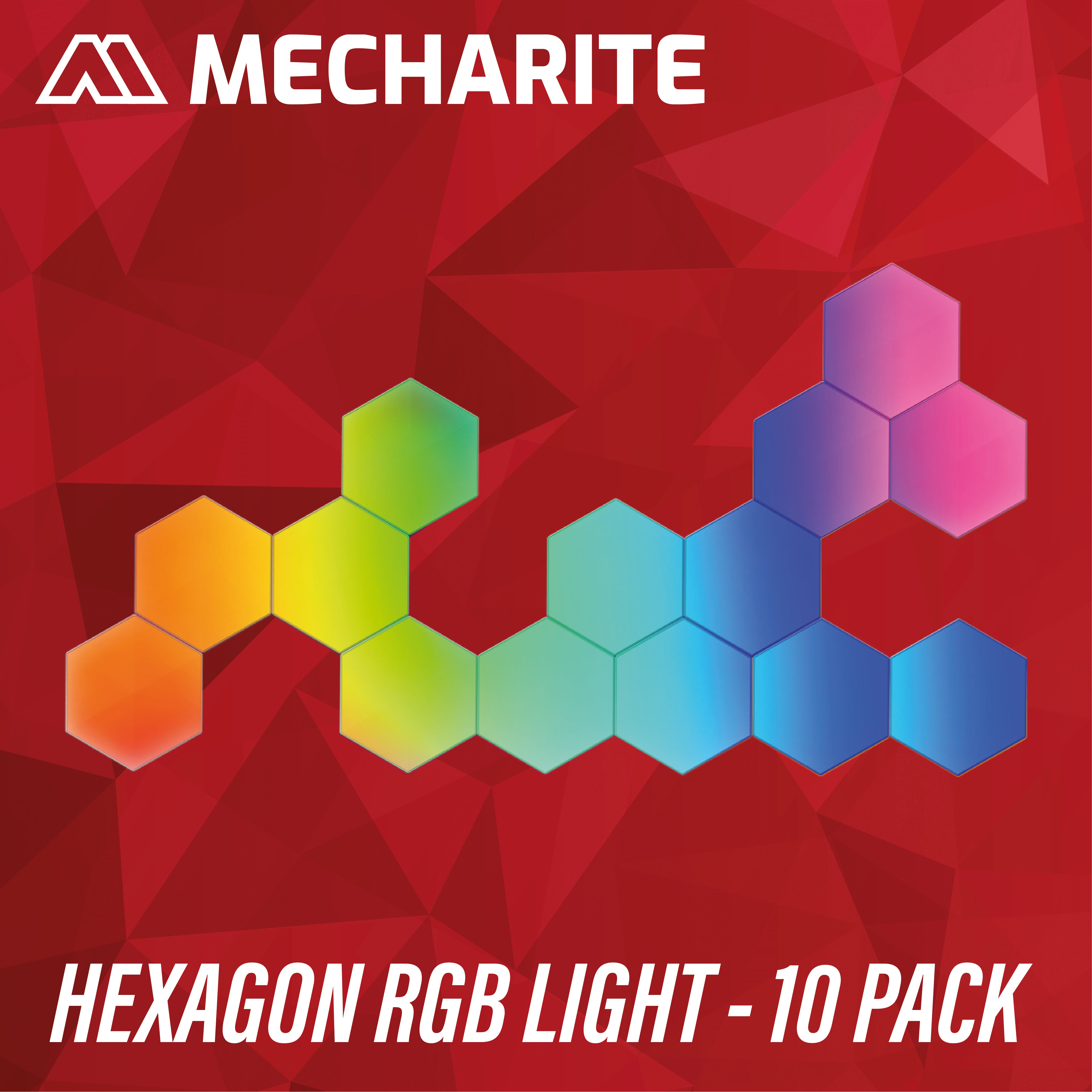 MECHARITE Hexagon RGBIC Light