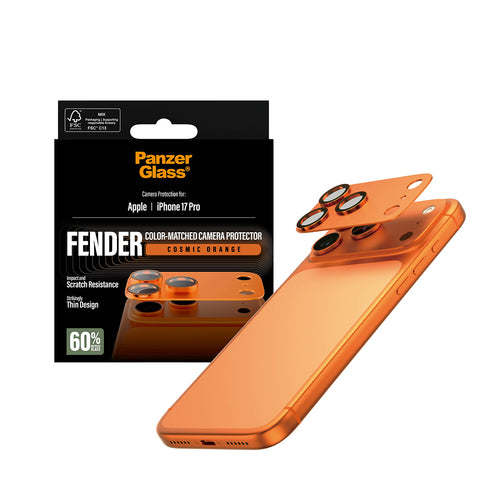 KameraGlass iPh17Pro Orange