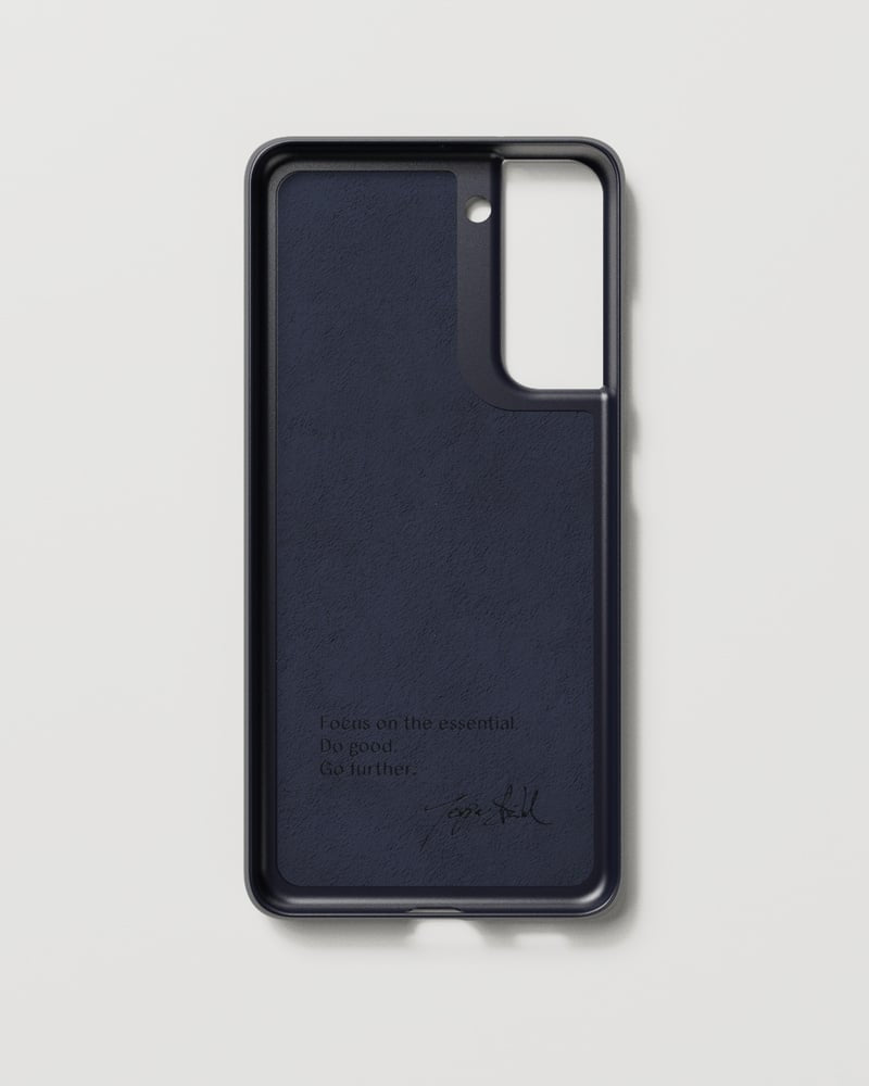 Nudient Samsung S21 FE Midvinter Blue