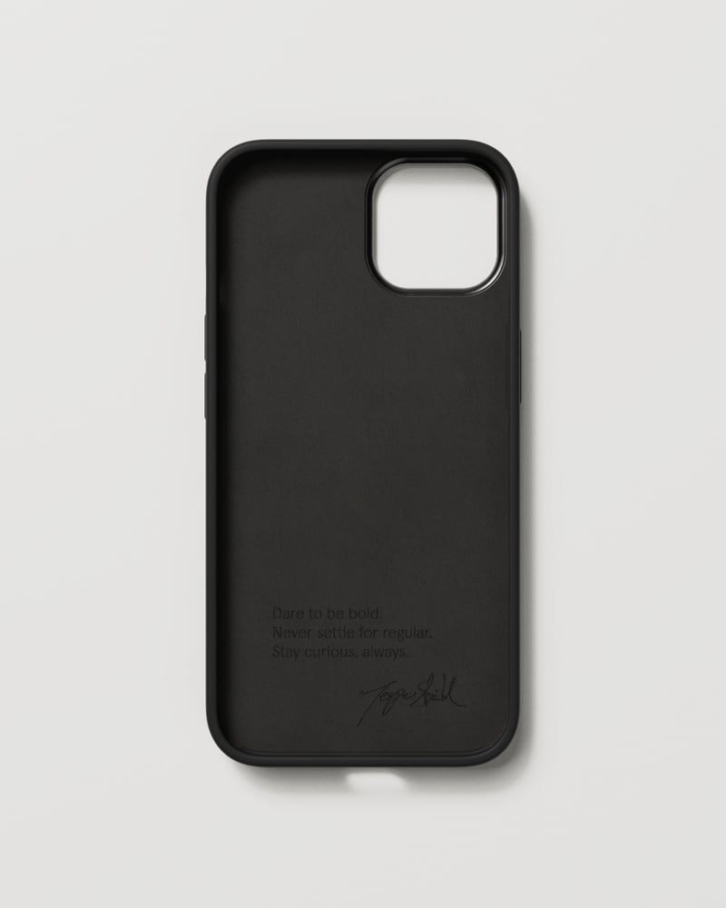 iPhone 13 Mini MagSafe Cover Charcole – Sort – Nudient