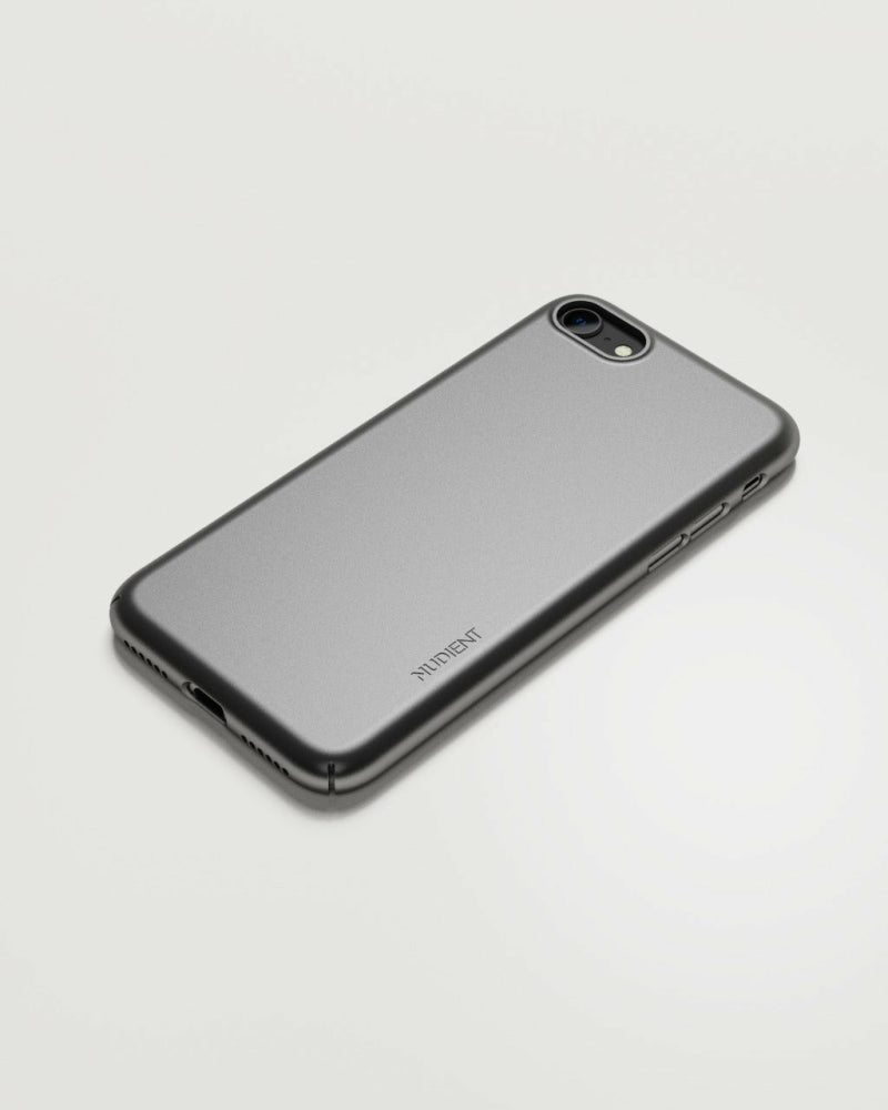iPhone 7/8/SE MagSafe Cover Stone – Grå – Nudient