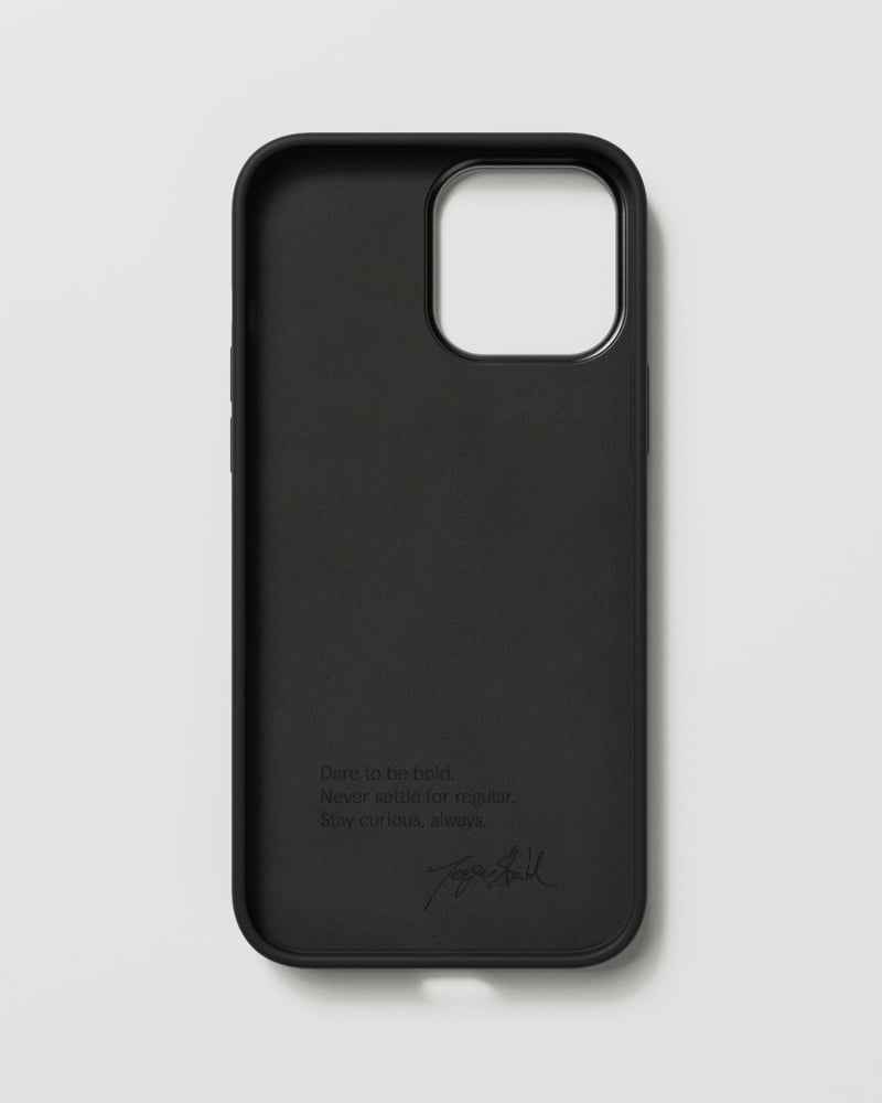 iPhone 13 Pro Max MagSafe Cover Charcoal – Sort – Nudient