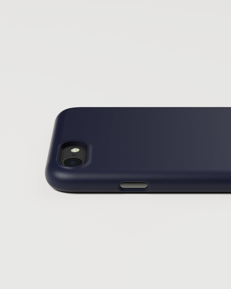 iPhone 7/8/SE MagSafe Cover – Midvinter Blue/Blå – Nudient