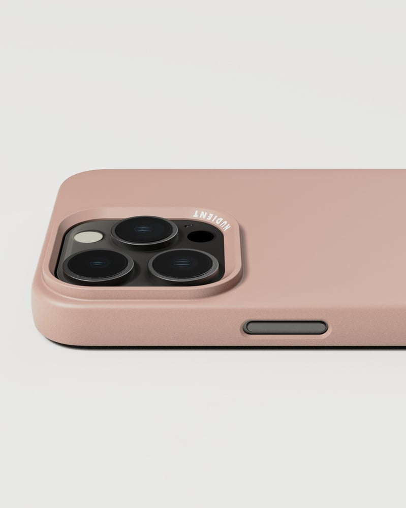 iPhone 15 Pro Max MagSafe Cover – Dusty Pink – Nudient