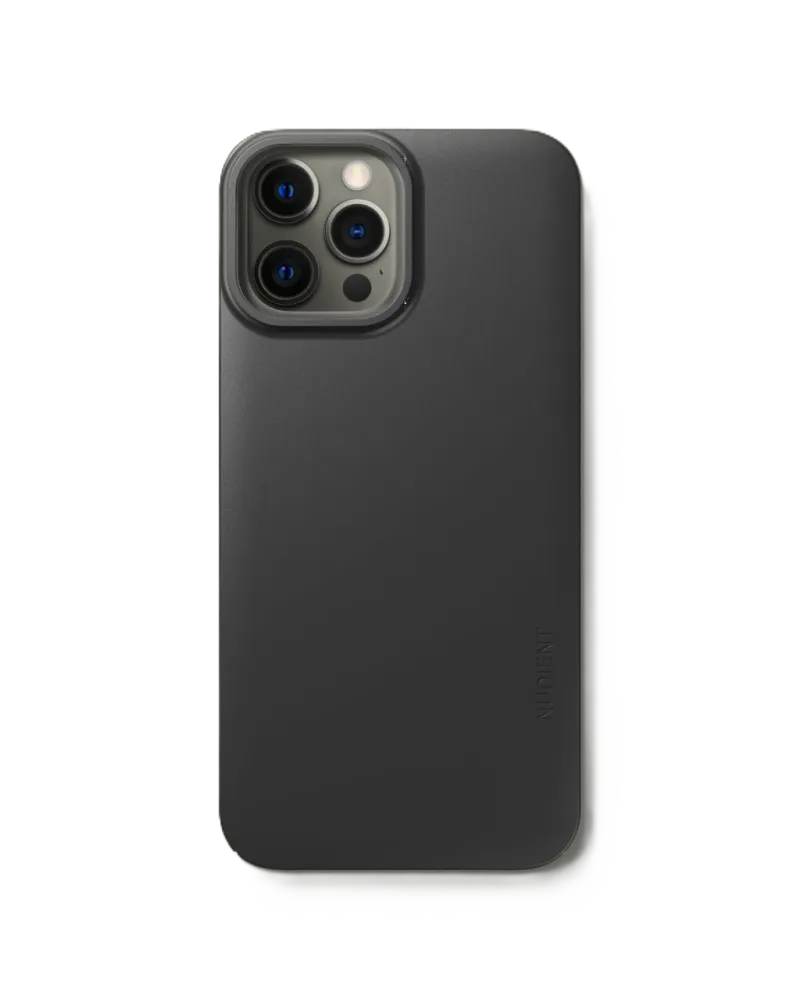 iPhone 13 Pro Max Cover Stone – Grå – Nudient