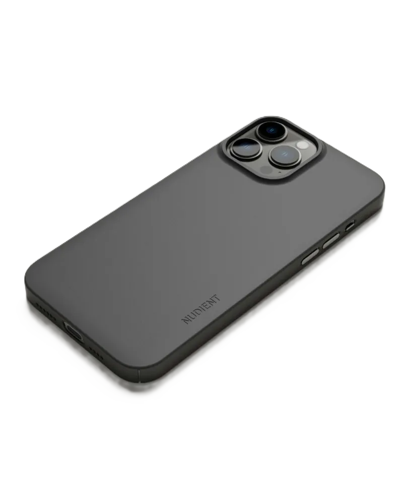 iPhone 13 Pro Max Cover Stone – Grå – Nudient
