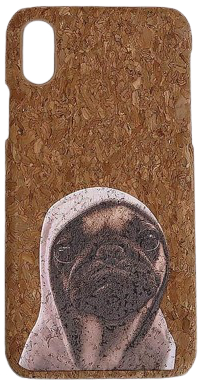 iPhone X/XS Cover Kork Hund