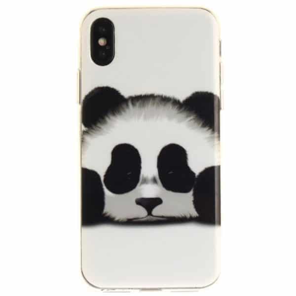 iPhone X Cover TPU Panda