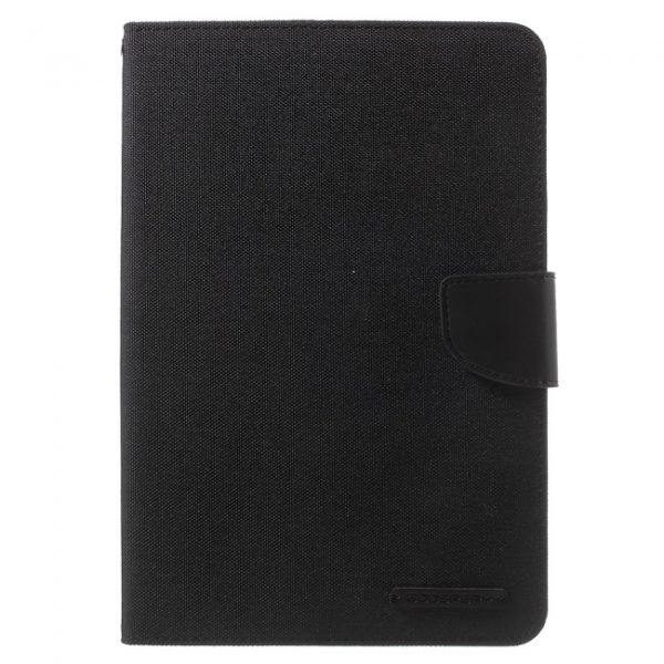 iPad mini Kanvas flip-cover m. kortholder, Sort.