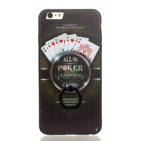 iPhone 6/6S Bagcover TPU All-in Poker