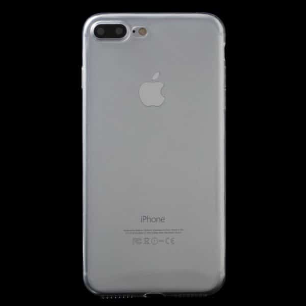 iPhone 7+/8+ TPU Cover. Transparent