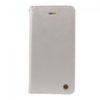 iPhone X Flipcover til kort. PU læder Grå/Sølv