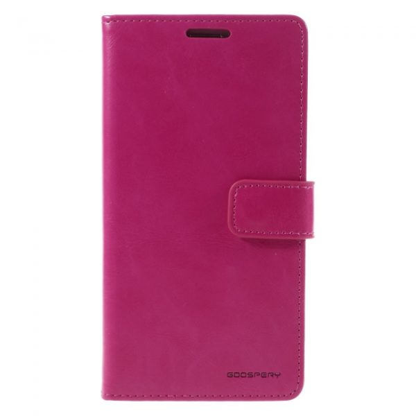 Samsung GS 7 Edge Flipcover til kort PU Læder Pink