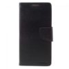 Samsung GS 7 Flipcover til kort PU læder Sort