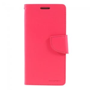 Samsung GS 7 Flipcover til kort PU læder Pink
