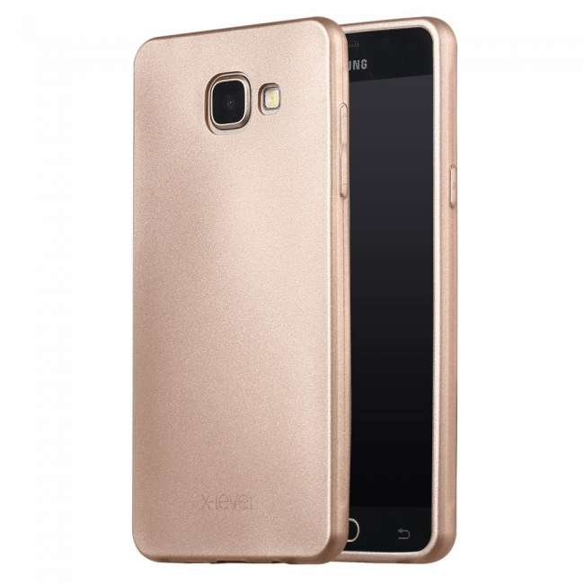 Samsung A5 (2016) Cover TPU Frosted Gold | WeCoverYou