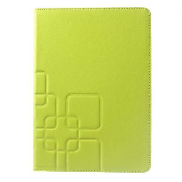 iPad Air 2 PU-læder flipcover m. kortholder, lime