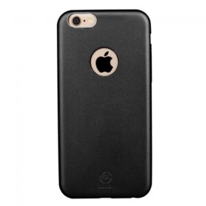 iPhone 6 plus/6S plus PU Læder bagcover, sort