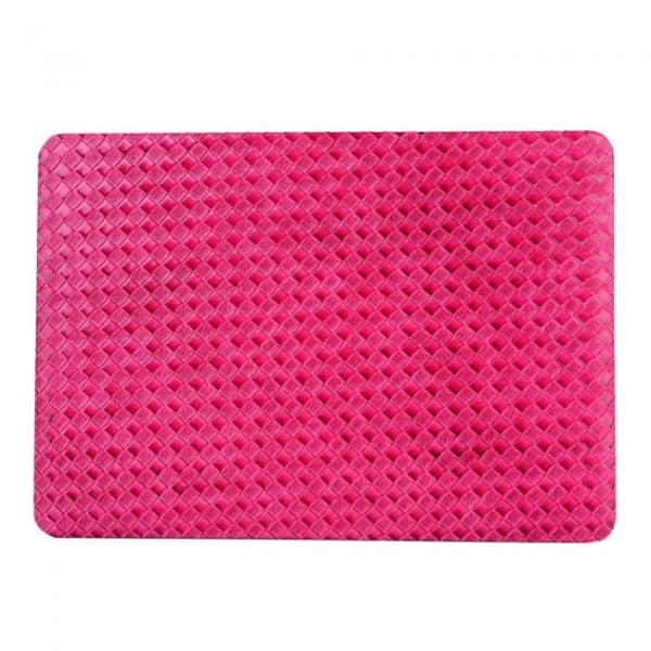 Macbook 13.3" Retina Cover. PU læderflet. Pink