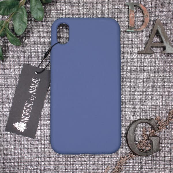 iPhone XR bagside silikone, Blå