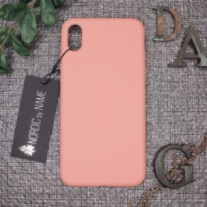 iPhone XS Max bagside silikone, Pink