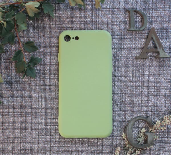 iPhone 6/6S bagside silikone, grøn