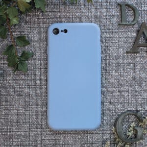 iPhone 6/6S bagside silikone, lyseblå
