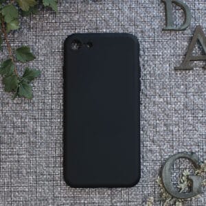 iPhone 6/6S bagside silikone, sort